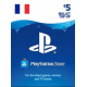 PlayStation Network Gift Card 5 EUR PSN FRANCE